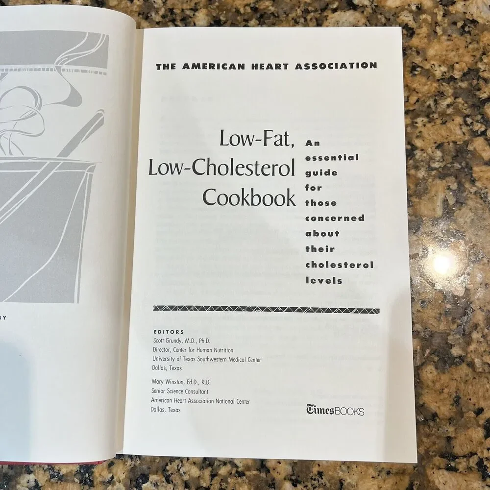 American Heart Association Low Fat Low Cholesterol Cookbook Hardcover